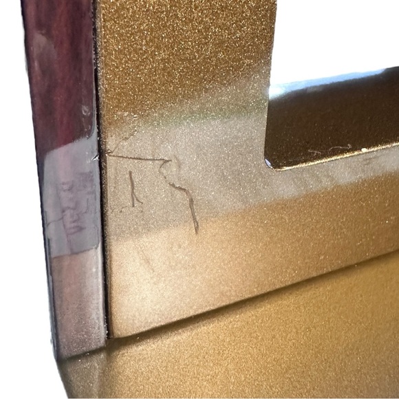 Vintage GUCCI Tabletop Retail Merchandise Vanity Mirror W❤️W!! - Picture 8 of 12